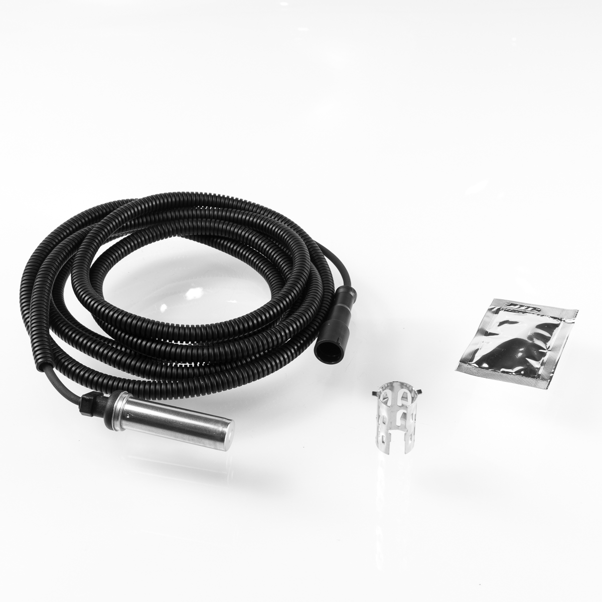 Датчик ABS (задний правый+прямой+длина кабеля = 2500мм+общая длина = 2635мм) Втулка+смазка